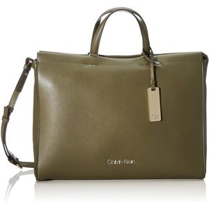 Calvin Klein dámská khaki kabelka Enfold - OS (LGR)